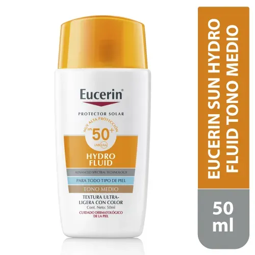 Eucerin Sun Hydro Fluid Tono Medio 50ml