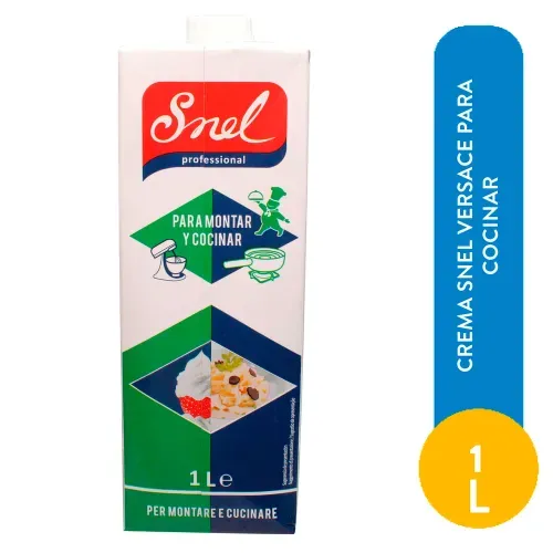 Snel Crema Para Montar y Cocinar