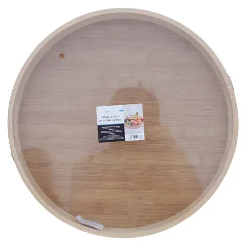Ms Bandeja Para Servir De Bamboo