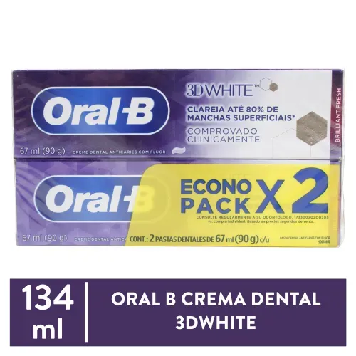 Oral B Crema Dental 3dw 67ml