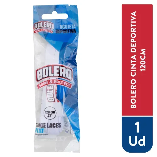 Bolero Cinta Deportiva Blanca 120cm