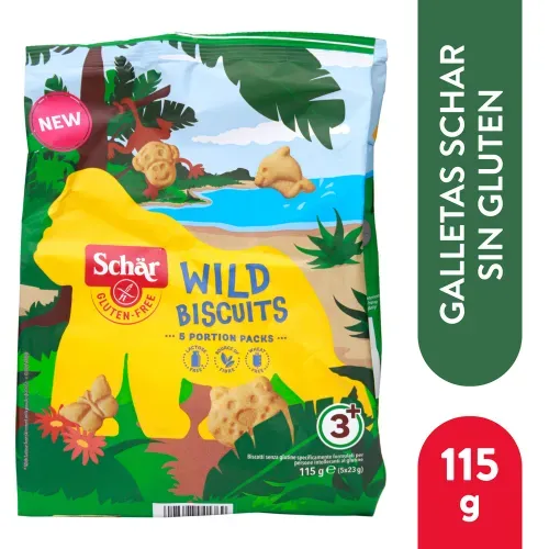 Wild Biscuits Schar Gluten Free 115gr
