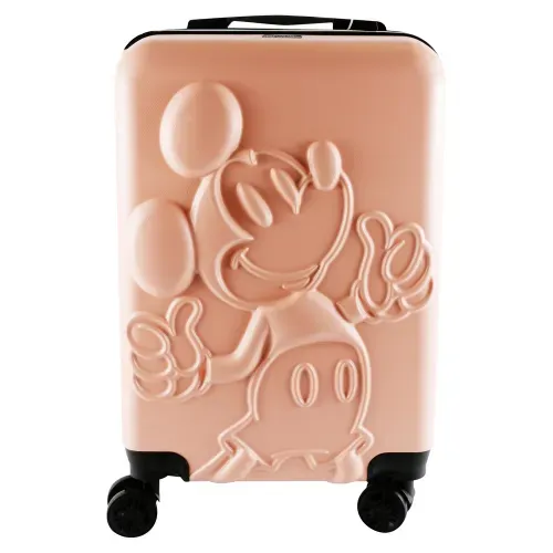Maleta Disney Silueta Mickey Rosada Pequeña - 1 Ud
