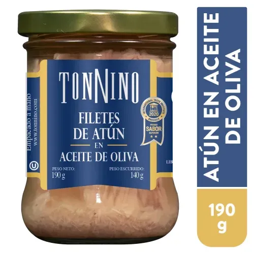 Filete De Atún Tonnino En Aceite de oliva - 190 g