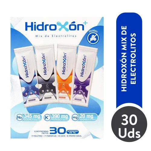 Hidroxon Mix De Electrolitos 30 Sobreea