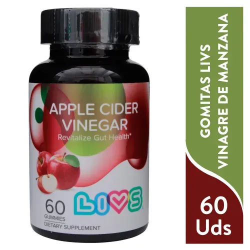 Vinagre de cidra de manzana Livs gomitas - 30 g