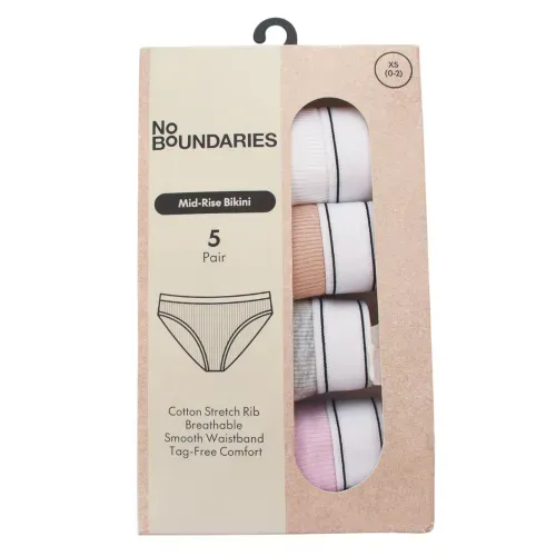 5pk Bikini Dama Nobo Xs