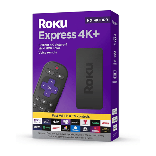 Dispositivo Roku Express 4K+ 2021 streaming media player
