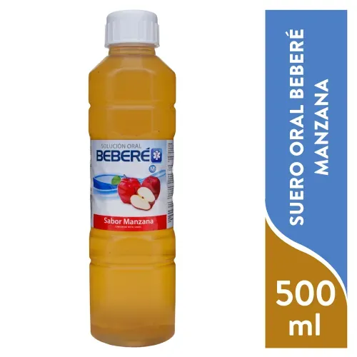 Suero Oral Bebere Manzana 500 Ml