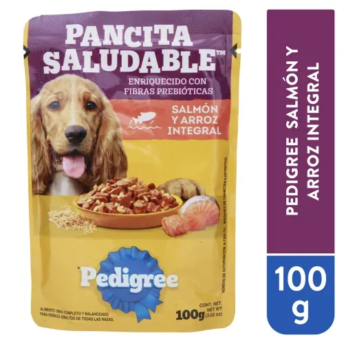 Pedigree Ps Pouch Salmon Arooz 100gr