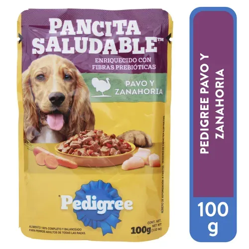 Pedigree Ps Pouch Pavo Zanahoria 100gr
