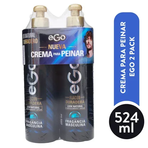2 Pack Ego Fragmasc Crema p Peinar 265ml