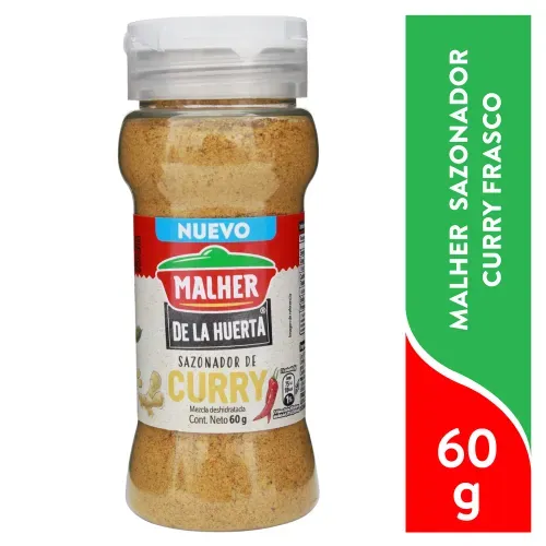 Malher Dlh Sazonador Curry Frasco 60 Gr