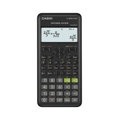 Calculadora Casio científica modelo FX-82ESPLUS 2 negro