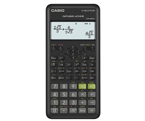 Calculadora Casio científica modelo FX-82LA PLUS 2 BK negro