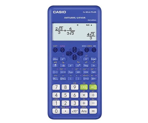 Calculadora Casio científica modelo FX-82LA PLUS 2 BU azul