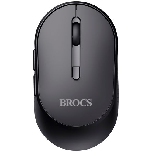 Mouse BROCS inalámbrico 2.4g color negro