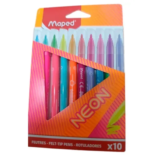 Marcadores Neon 10col