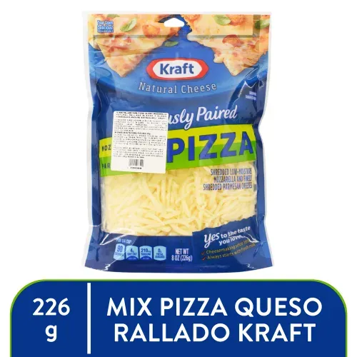 Cheese Kraft Mix Pizza Rallado 226g