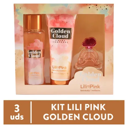 Lili Pink Golden Cloud 516 Ml Kit 3