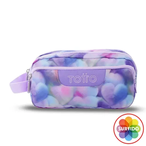 Estuche Totto multicolor tamaño mediano