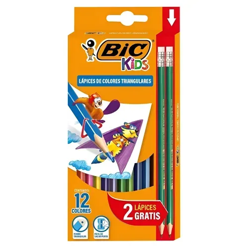 Bic Kids Lapiz Color Triang 12 2
