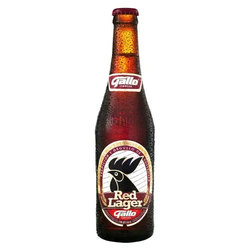 Cerveza Gallo Red Botella - 350 ml