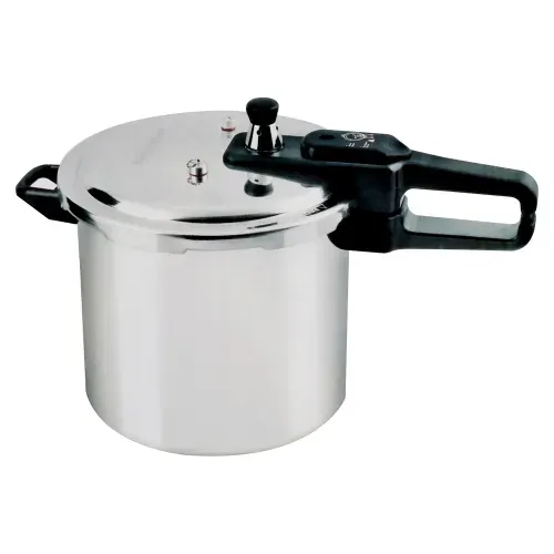 Olla de Presión Black+Decker de color plata 9 L