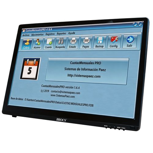 Monitor BROCS táctil monitor - 23.8"