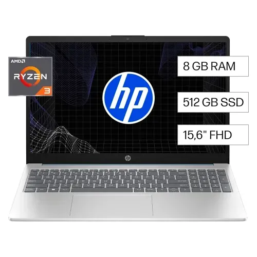 Laptop 15 R3 Hp 8gb 512ssd W11 Fc0230