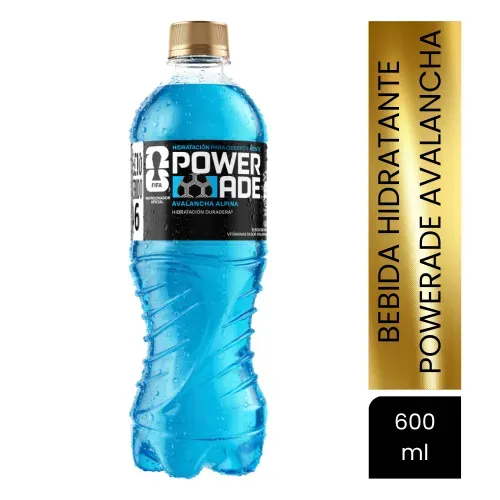 Bebida hidratante Powerade sabor Avalancha Azul - 600ml