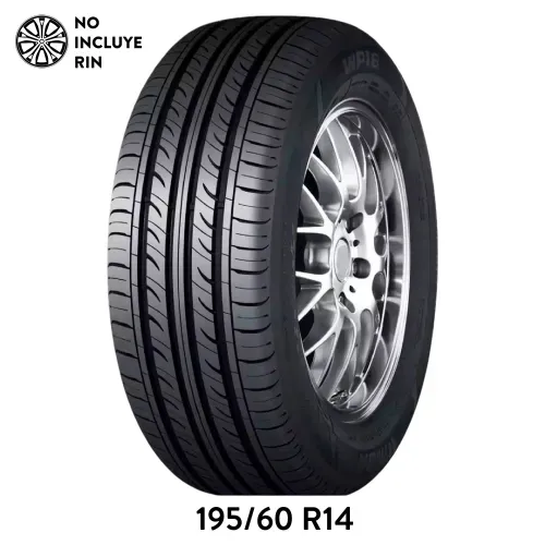 Llanta para auto Winda, medidas: 195/60 Rin 14