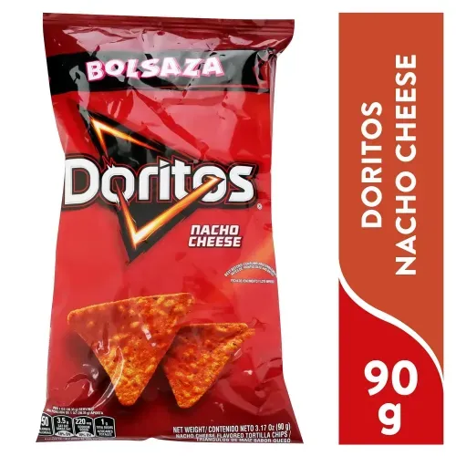Doritos Nacho Cheese Bolsaza 90gr