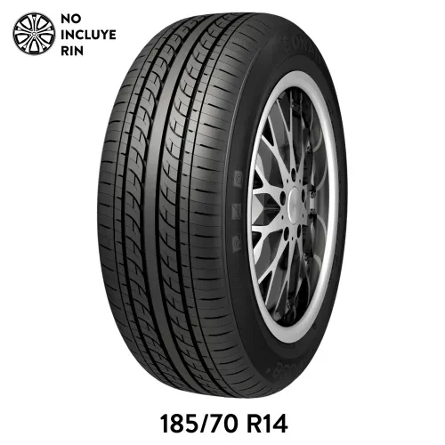 Llanta para auto Sonar, medidas: 185/70 Rin 14
