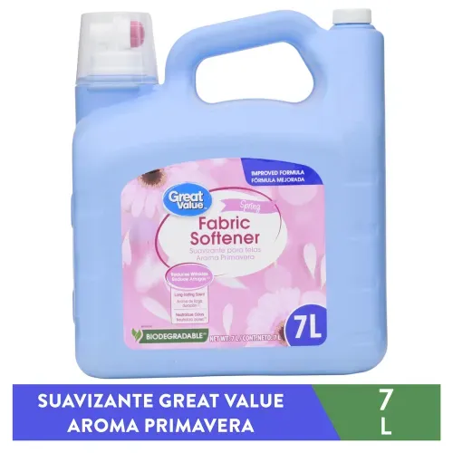 Suavizante Great Value Aroma Primavera - 10 L