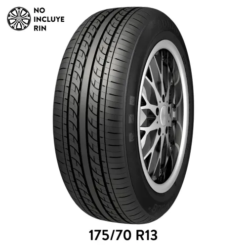 Llanta para auto Sonar, medidas: 175/70 Rin 13
