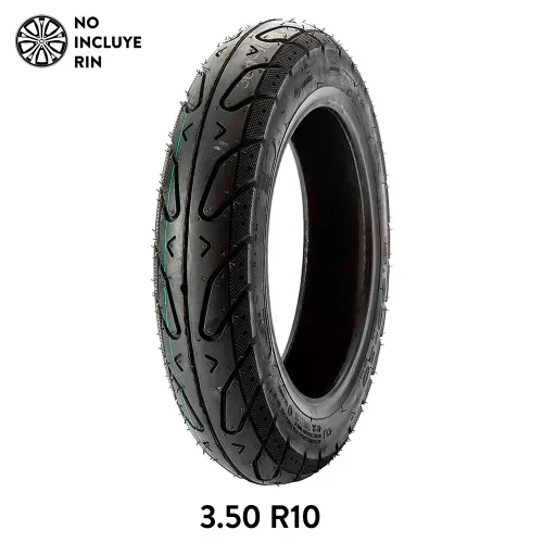 Llanta para motocicleta Llantasa, medidas: 3.50 Rin 10