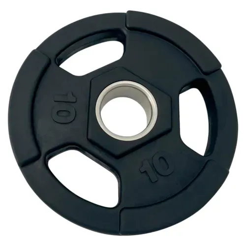 Disco de peso Athletic Works de hule 50 mm - 10 lb