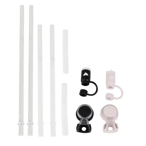 Set de accesorios para pajilla Ozark Trail de silicona para recipientes con capacidad de 40 oz - 8 Pzas