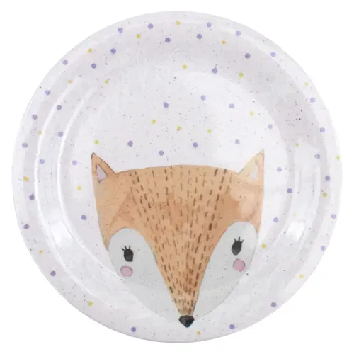 Plato Best Melamine Mediano Para Niña