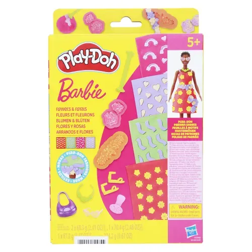 Set de plastilina Play Doh Barbie hojas y estilos de diseño surtidos