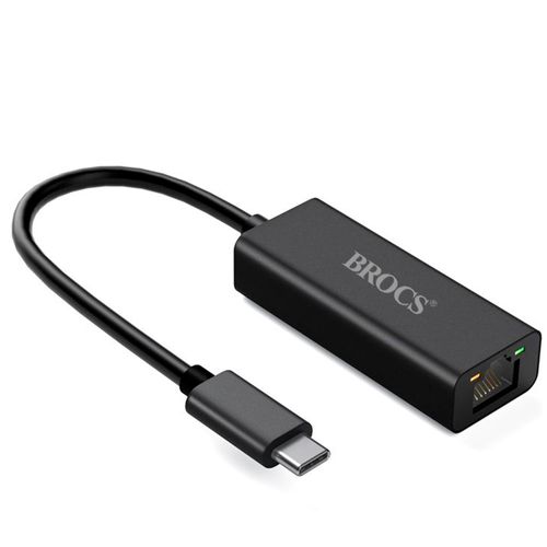 Adaptador BROCS  RJ45 a USB-C