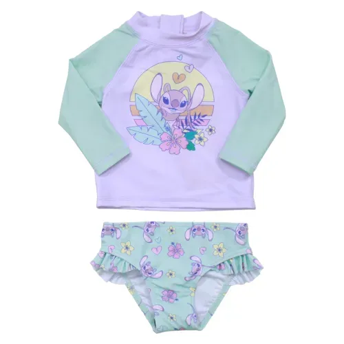 2pc Traje De Bano Uv Stitch T6 36m