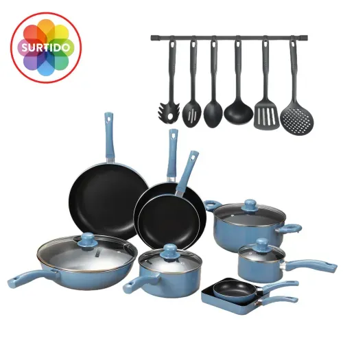 Bateria De Cocina 19 Piezas