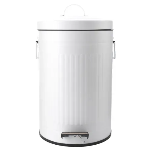 Basurero Retro 12l Con Pedal