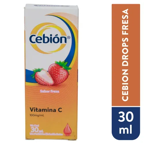 Cebion Drops Fresa 30ml