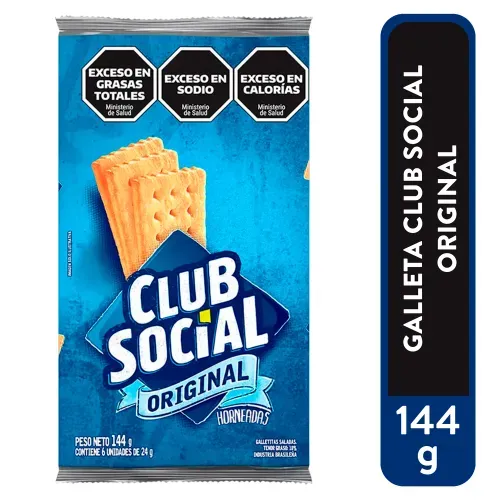 Galleta Salada Club Social 144gr