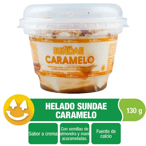 Helado Sundae Caramelo 130 g