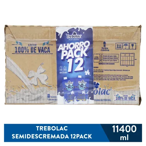 Trebolac Semidescremada 12pack 11400ml