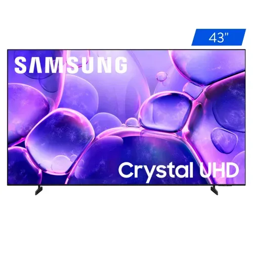 Pantalla Samsung LED Smart TV 2025 Crystal UHD 4K 43 Pulgadas